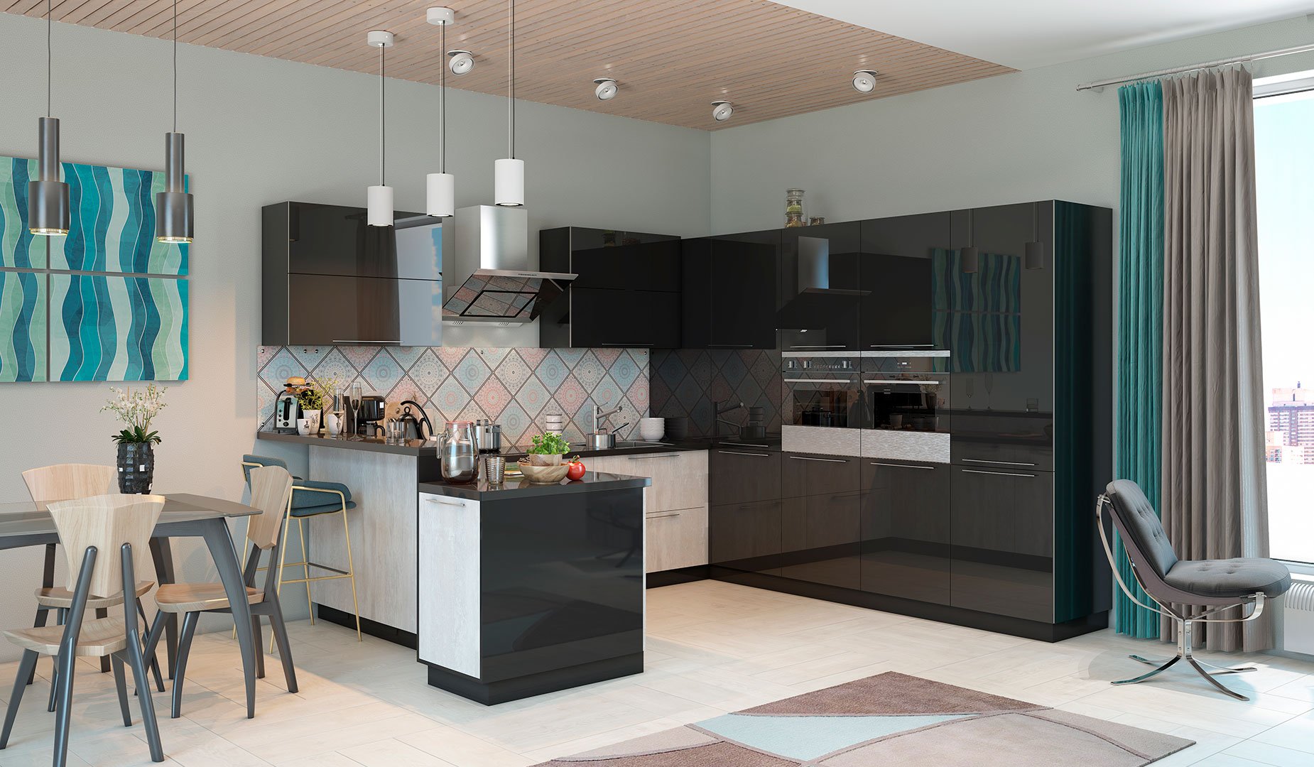 Мебель для Кухни АЛЬТА - Riokaa MEBEL